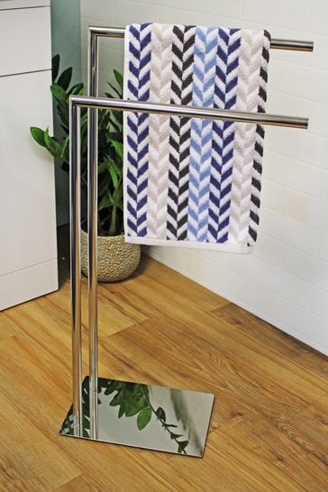 Buy Showerdrape Stamford Double Freestanding Towel Stand from Next Bahrain