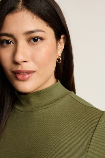 Olive green shop half sleeve shirt