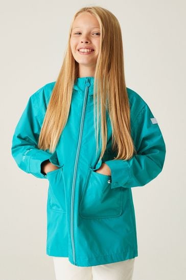 Regatta Blue Girls Beylina Waterproof Jacket