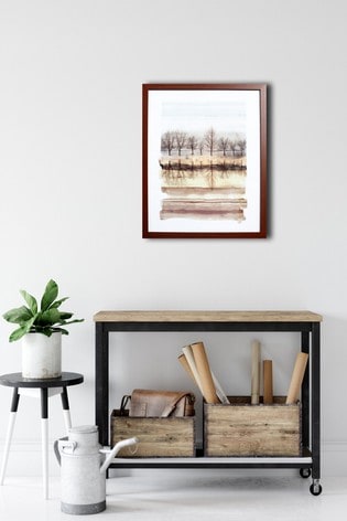Arthouse Natural Trees Landscape Framed Print