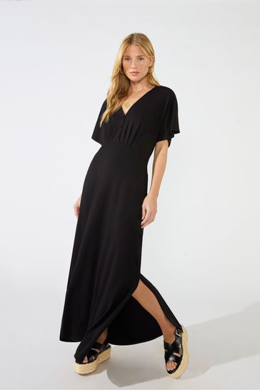 Black v store cut dress
