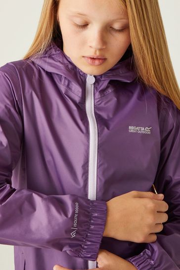 Regatta purple waterproof jacket sale
