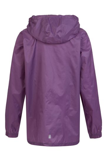 Buy Regatta Purple Kids Waterproof Pack It Jacket III from Next Bahrain