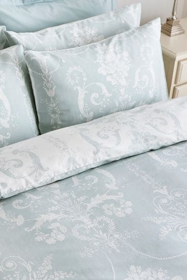 Duck egg blue sheets shop and pillowcases