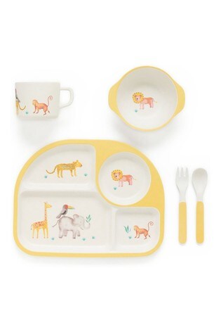 Purebaby Safari Dinnerware Set