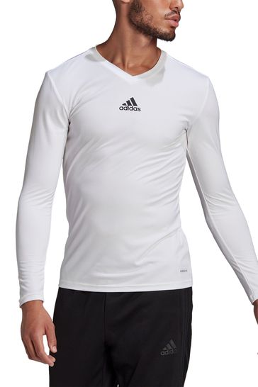 Adidas white long sleeve 2025