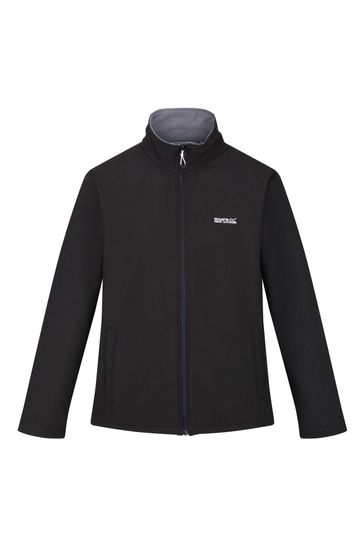Buy Regatta Black Cera V Full Zip Softshell Jacket from Next Singapore