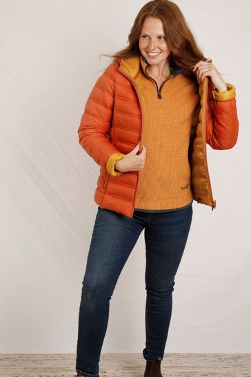 Orange outerwear shop