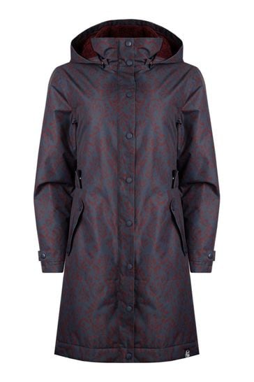 Weird fish shop waterproof coat