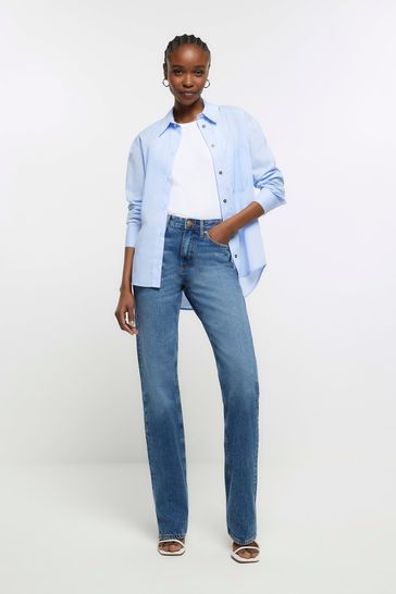 Ashley straight leg jeans clearance