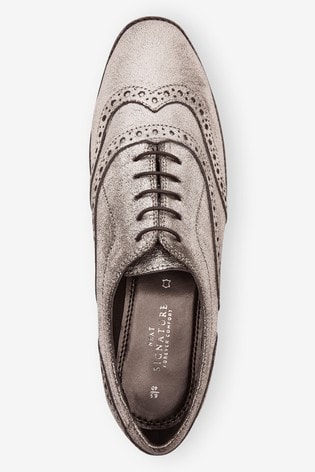 Pewter brogues 2024 womens