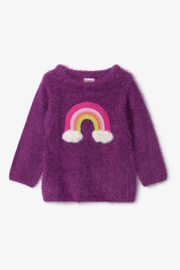 Next girls rainbow jumper on sale