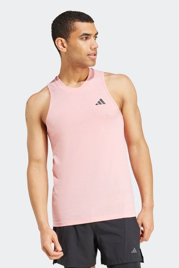 Adidas pink tank top shop
