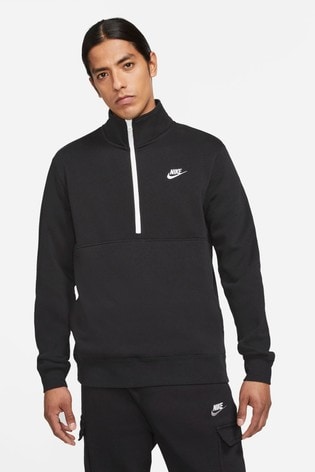 Nike Club Half Zip Top Sweatshirt