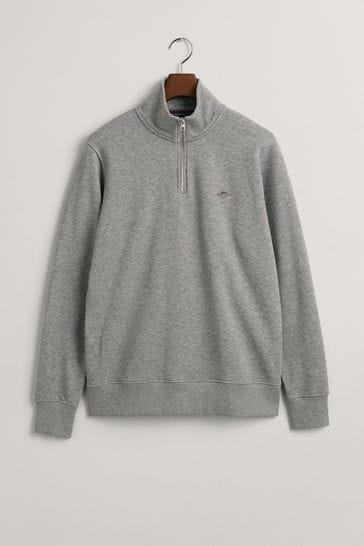 Gant half clearance zip sweatshirt