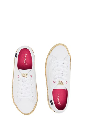 Joules hotsell canvas pumps