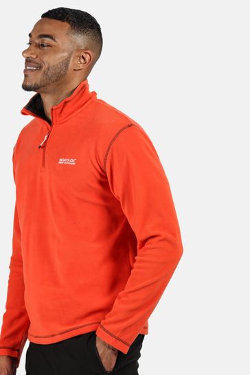 regatta thompson half zip fleece