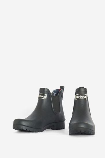 Barbour wilton black new arrivals