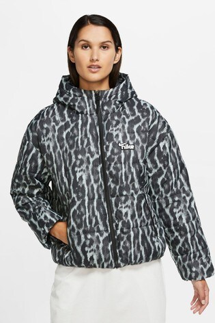 nike leopard jacket