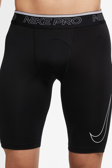 Nike Pro Black Dri-FIT Long Shorts