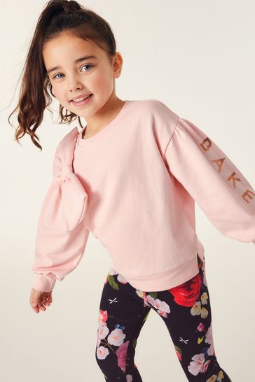 Ted baker pink bow jumper discount