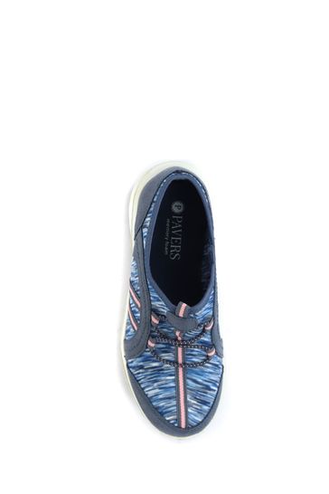 Buy Pavers Ladies Wide Fit Lightweight Slip On Trainers from Next Bahrain