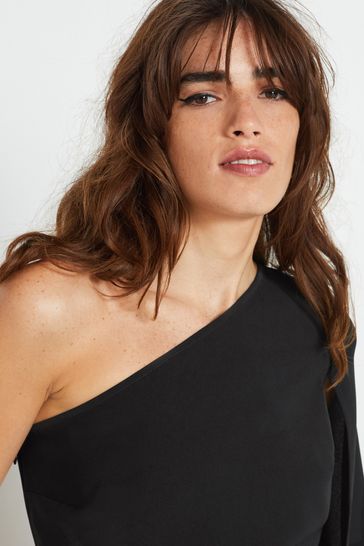 Black one shop long sleeve top