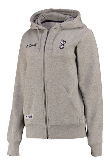 Buy Fanatics Grey Tottenham Hotspur Zip Thru Hoodie Womens from Next Turkey