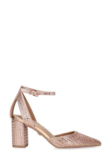 Carvela rose gold shoes store