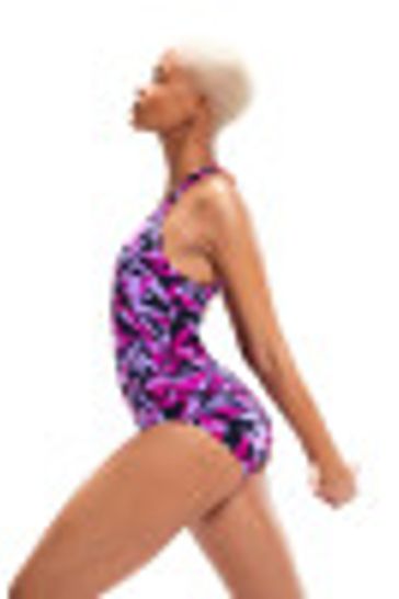 Womens best sale purple swimsuit