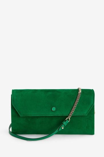 Buy LK Bennett Pink Dora Leather Clutch Bag from Next Luxembourg