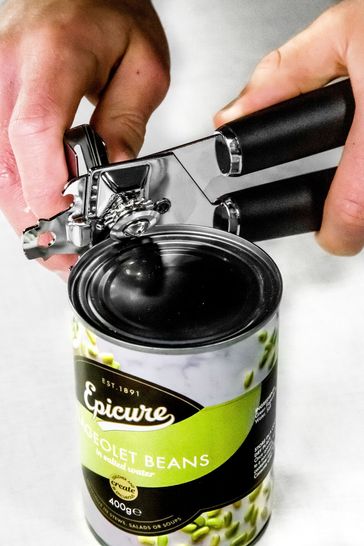 Masterclass Silver Soft Grip Can Opener