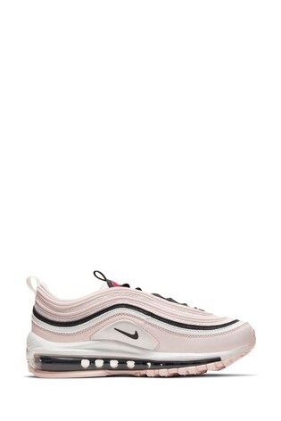 Buy Nike Pink/White Air Max 97 Trainers 