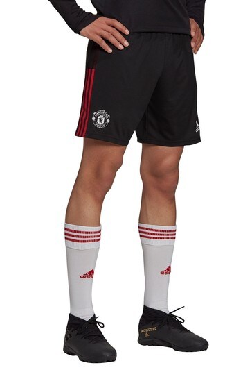 adidas Black Manchester United Training Shorts