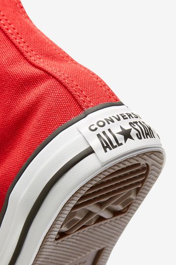 Converse slim red hotsell