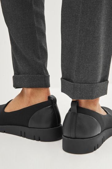 Buy Black Forever Comfort® with Motionflex Slip-On Shoes from Next USA