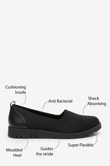 Black Forever Comfort® with Motionflex Slip-On Shoes