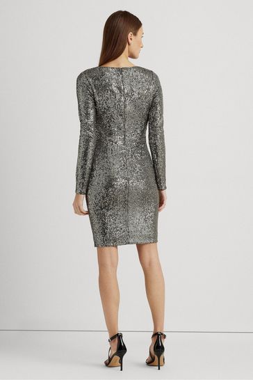 Metallic shop cocktail dress