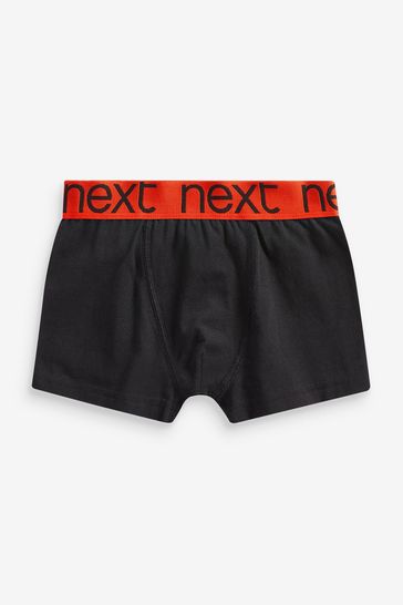 Buy Black Multi Waistband 7 Pack Trunks 2 16yrs from Next USA