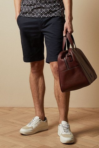 Ted Baker Blue Buenose Cotton Chino Shorts
