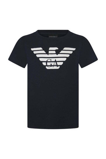 Boys Cotton Logo T-Shirt