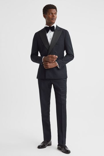 Reiss navy blazer store