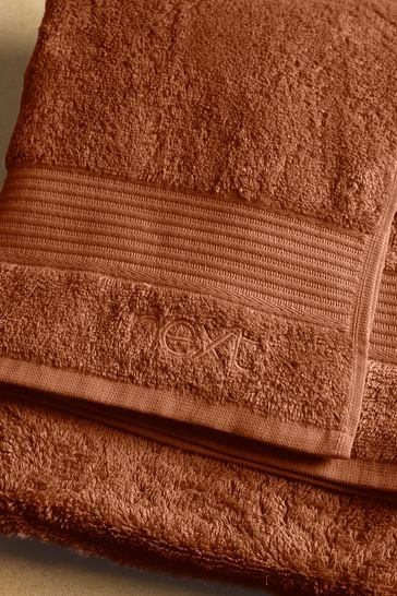 Burnt orange clearance decorative towels