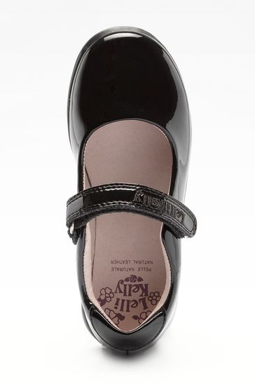 Lelli Kelly Black Patent Dolly Shoes