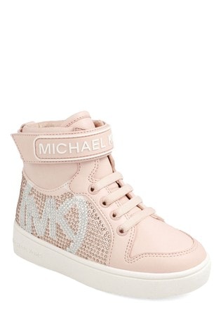 Michael Kors Rose Gold Trainer Boots 