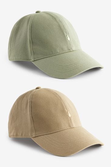 Sage Green/Tan Caps 2 Pack