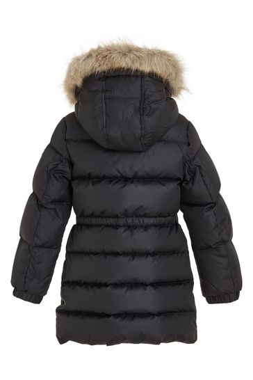 Tommy hilfiger shop girls puffer jacket