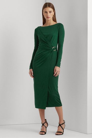 Midi long sleeve cocktail dress hotsell