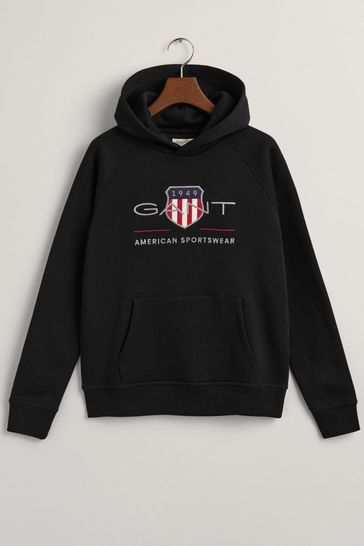 Gant archive shield hoodie 2025