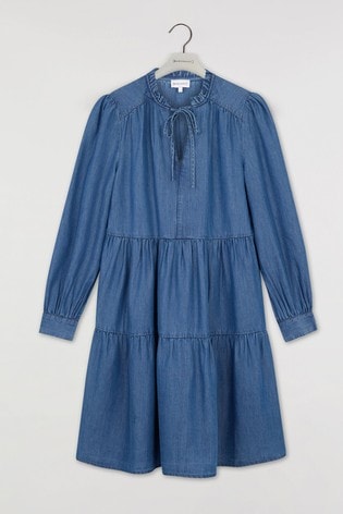 Buy Warehouse Tiered Swing Dress from 
